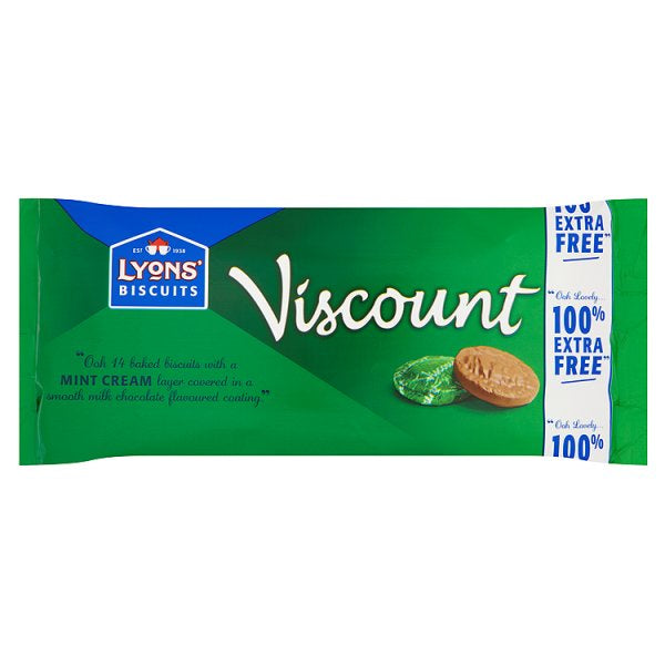 Lyons Viscount Mint 100% Extra Free (14 pk)*