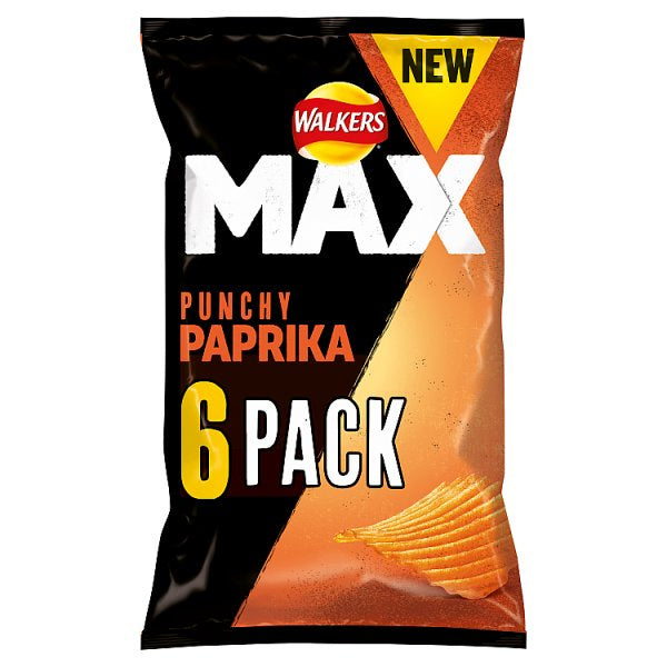 Walkers Max Paprika 6x27g*