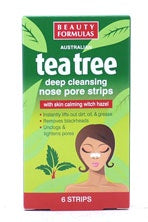 Beauty Formulas pore strips Tea Tree*