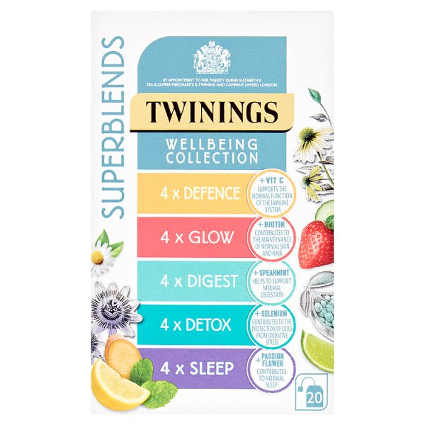 Twinings Superblends Wellness Tea 20pk #