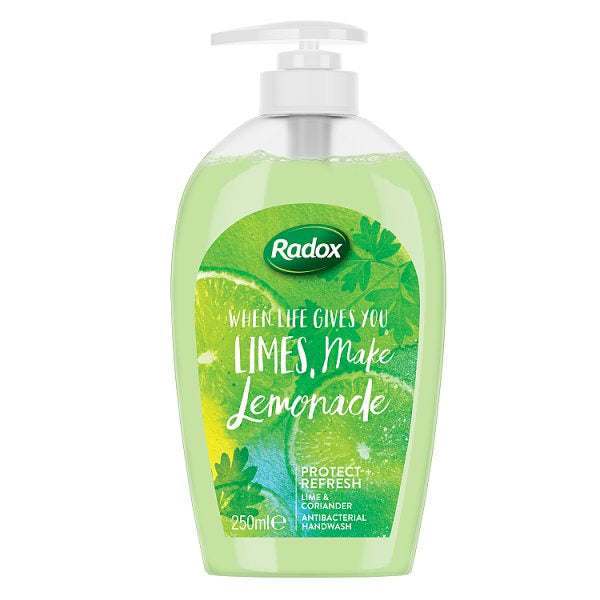 Radox Hand Wash Refreshing & Antibacterial Lime & Coriander 250ml*