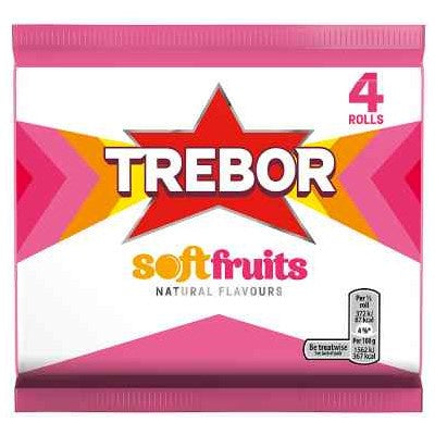Trebor Soft fruits 4pk *