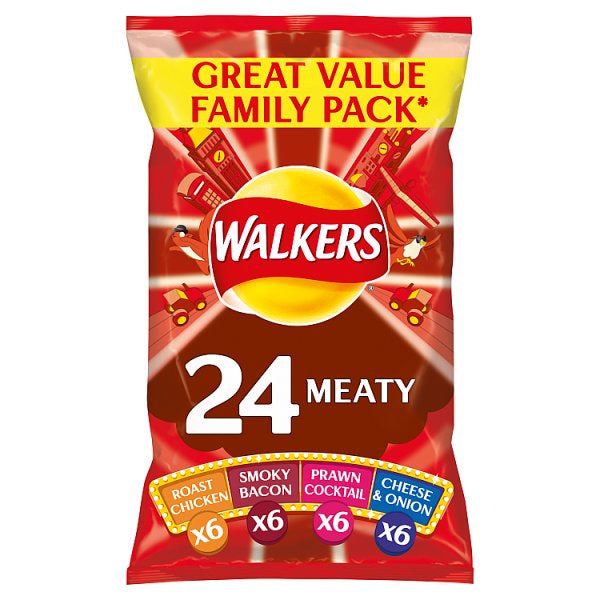 Walkers meaty 24pk*#
