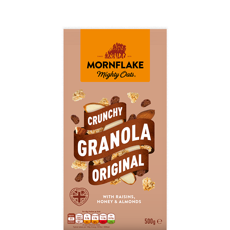 Mornflake Oat Granola Raisin & Honey 500g