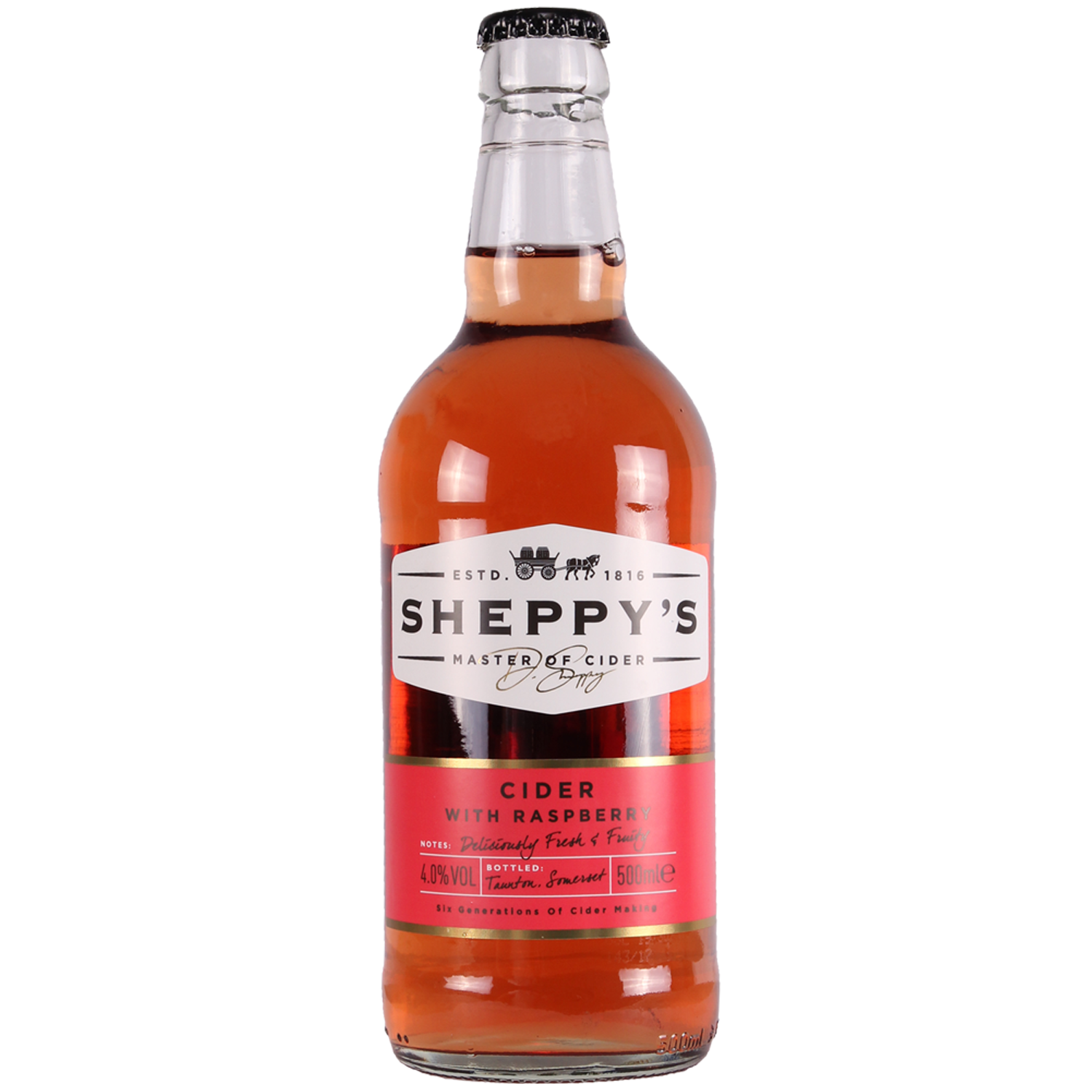 Sheppy's Raspberry Cider (500ml)*