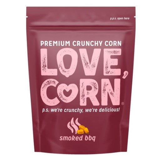 Love Corn Roasted Corn Snack - smoked bbq 45g