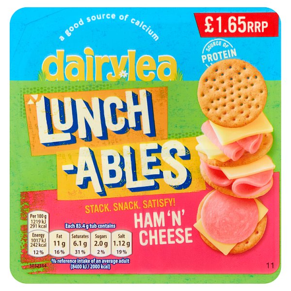 Dairylea Lunchables Stackers Ham n Cheese 74g