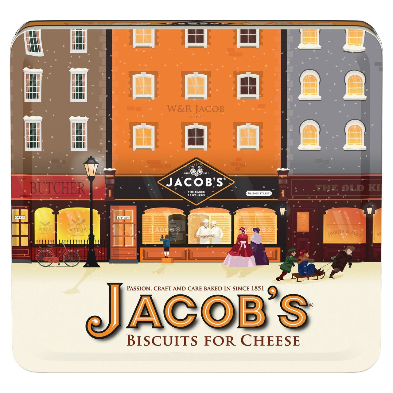 Jacobs Biscuits for Cheese Heritage Tin 300g