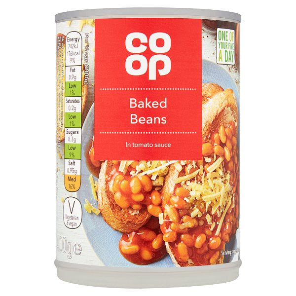Co-op Baked Beans in Tomato Sauce