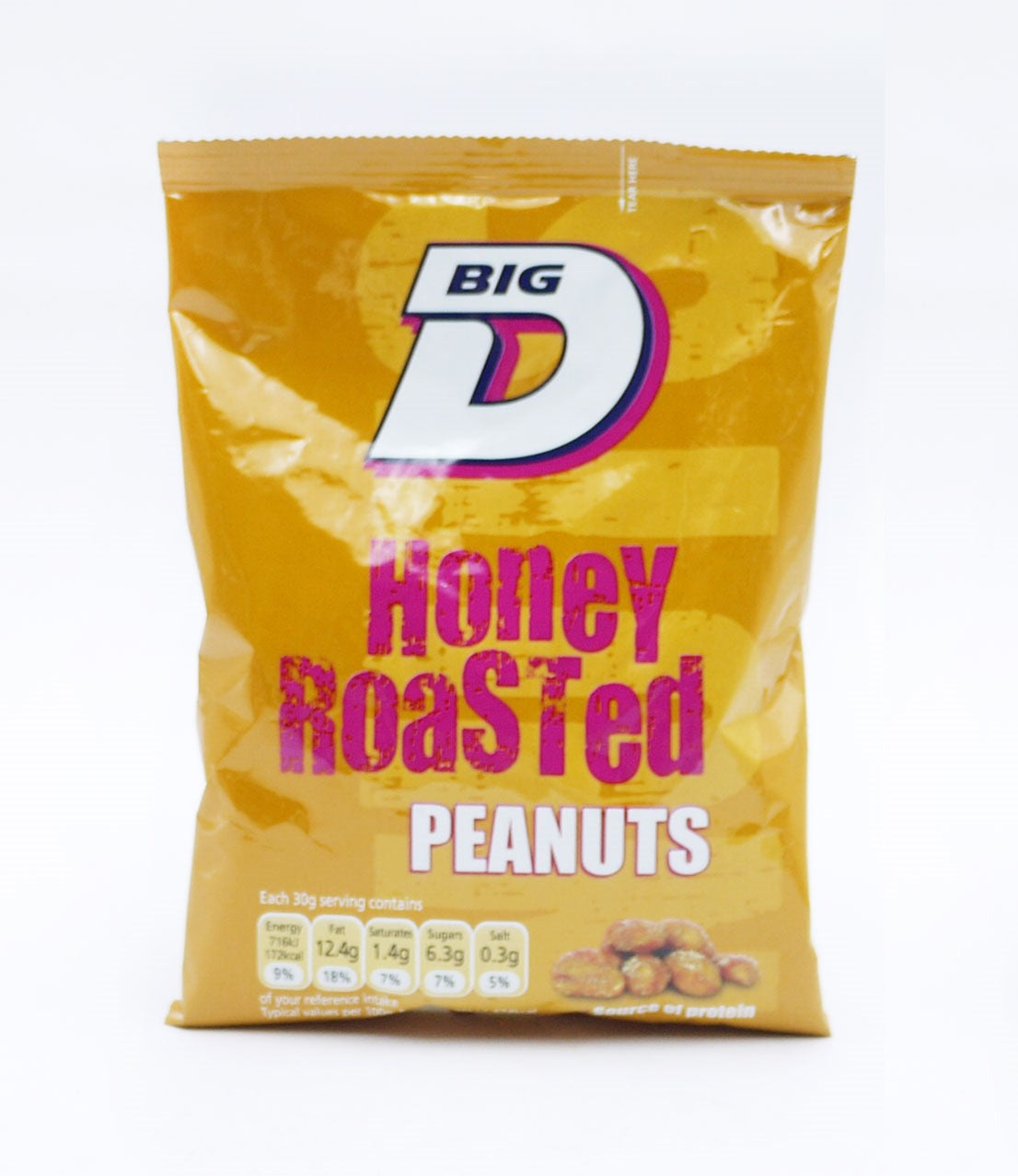 Big D Honey Roasted Peanuts 160g*