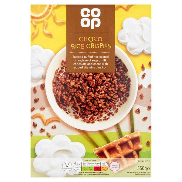 Co-op Choco Rice Crispies 550g