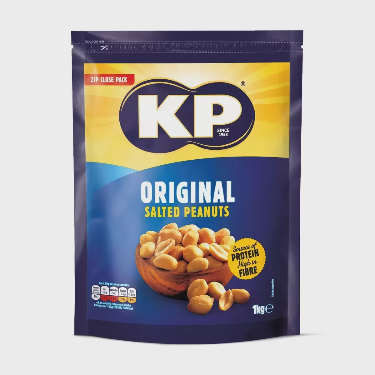 KP Salted Peanuts 1kg*