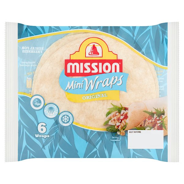 Mission Mini Original Wraps 6pk