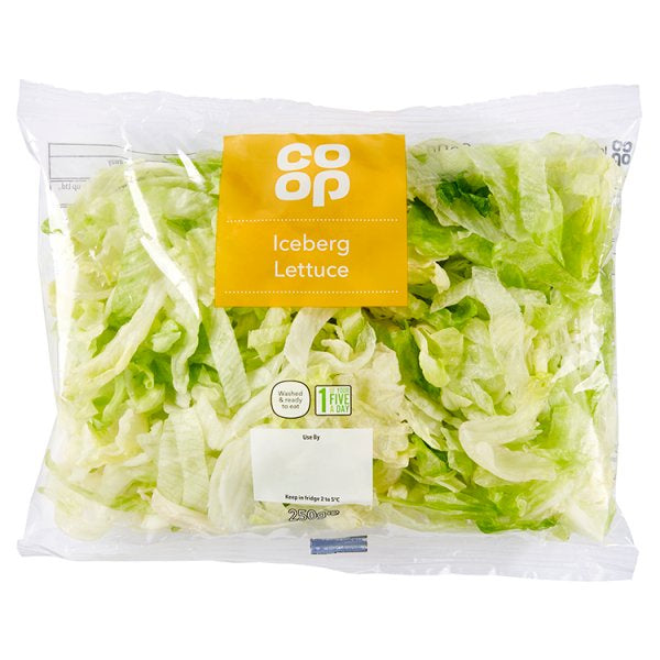 Co Op Shredded Lettuce 220g