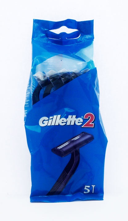 Gillette 2 Disposable Razors - 5 Pk*