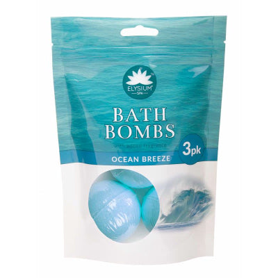 Elysium Spa Bath Bombs Ocean Breeze 3 x 50g*