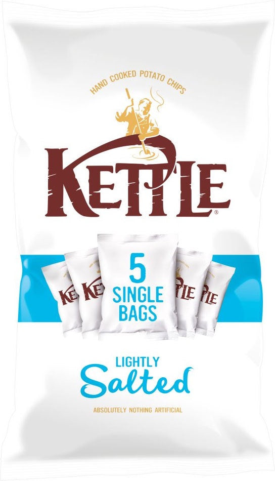 Kettle Chips Lightly Salted (5x30g)*