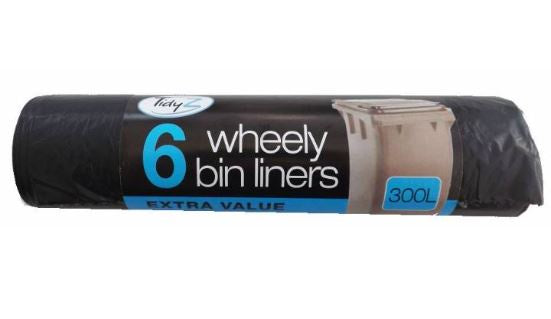 Wheely Bin Liners 6pk*
