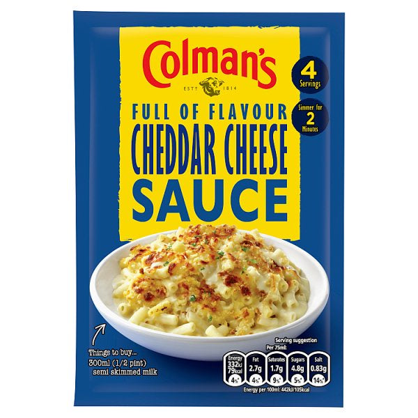 Colman's Cheddar Cheese Sauce 40g #