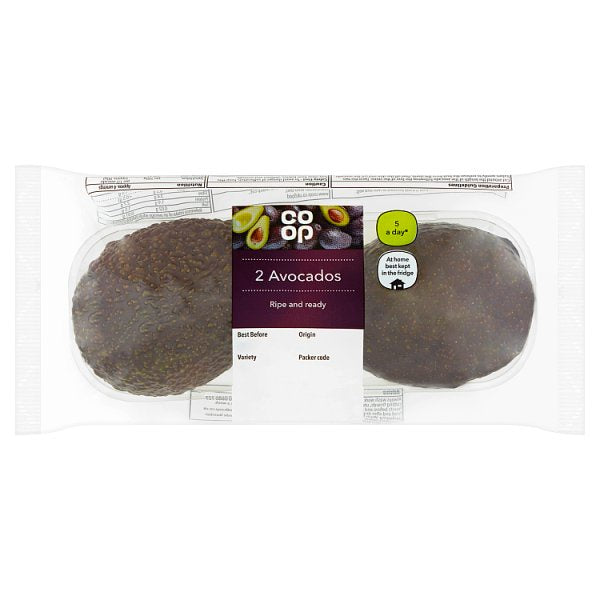 Co Op Ripe & Ready to Eat Avocado 2 Pack