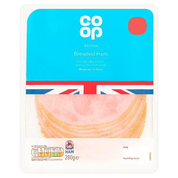 Co-op Breaded Ham Family Pack 280g