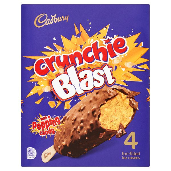 Cadbury Crunchie Blast Stick 4pk*