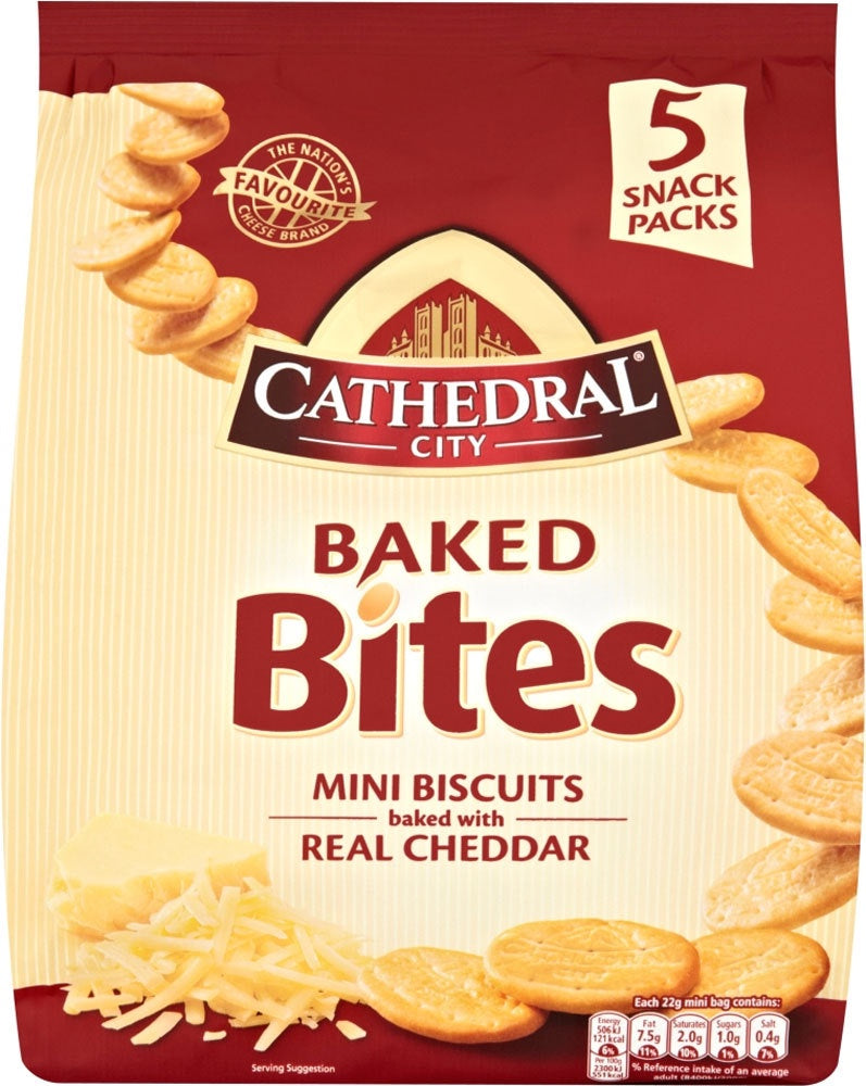 Cathedral City Baked Bites 5pk