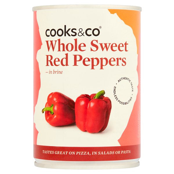 Cooks & Co - Roasted Red Peppers 390g