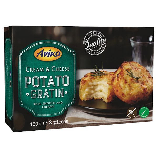Aviko Cream & Cheese Potato Gratin 150g 2pk