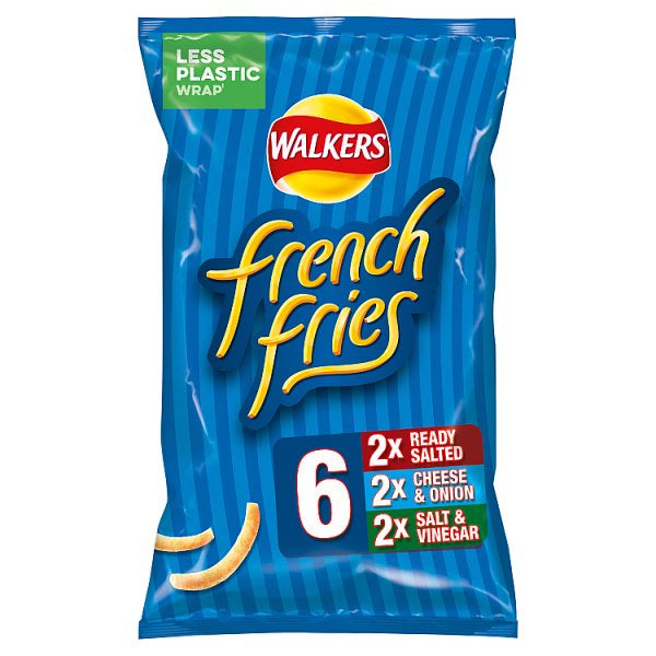 Walkers French Fries variety 6pk*