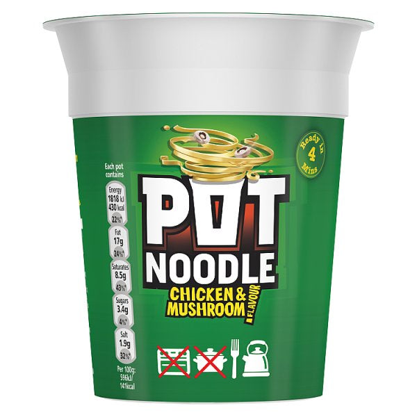 Pot Noodle Chicken & Mushroom 90g #
