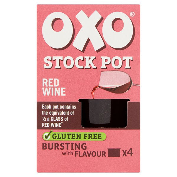 Oxo Red Wine Stock pot x4 #