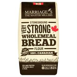 WH Marriages V Strong Wholemeal 100% Canadian Bread Flour 1.5kg