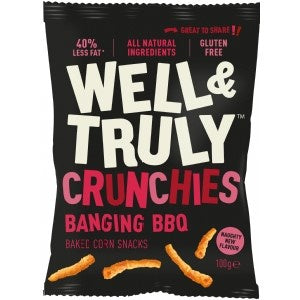 Well & Truly Crunchies -Banging BBQ 100g
