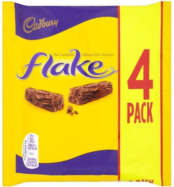 Cadbury Flake 4pk *