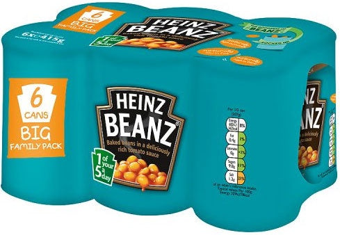Heinz Baked Beans (6x415g)