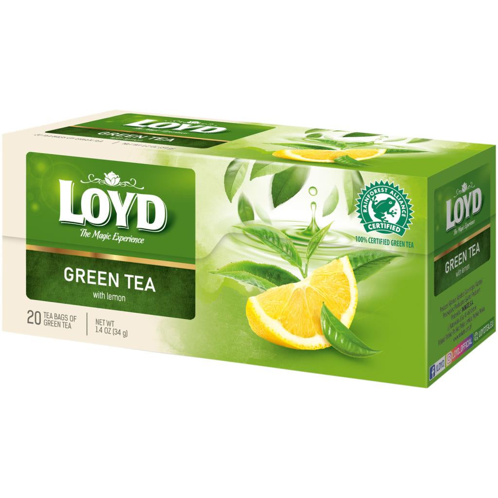 Loyd Green Tea with Lemon 20pk