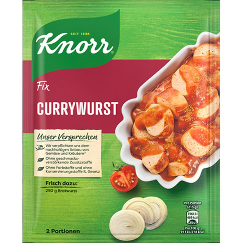 Knorr Currywurst 36g