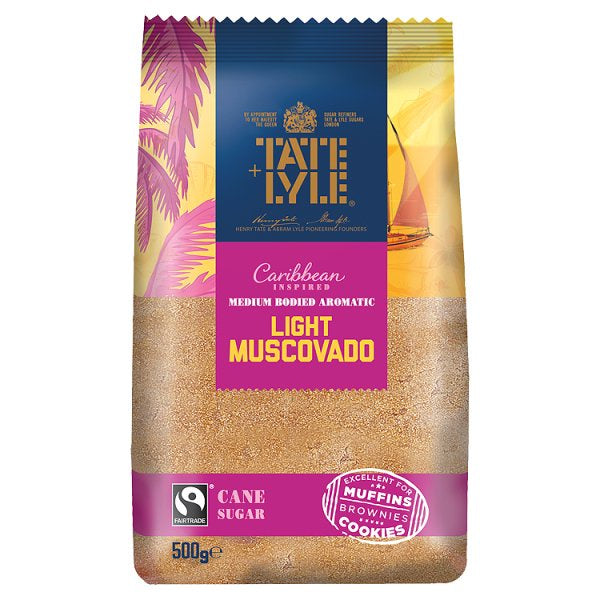 Tate & Lyle Light Muscovado Sugar 500g