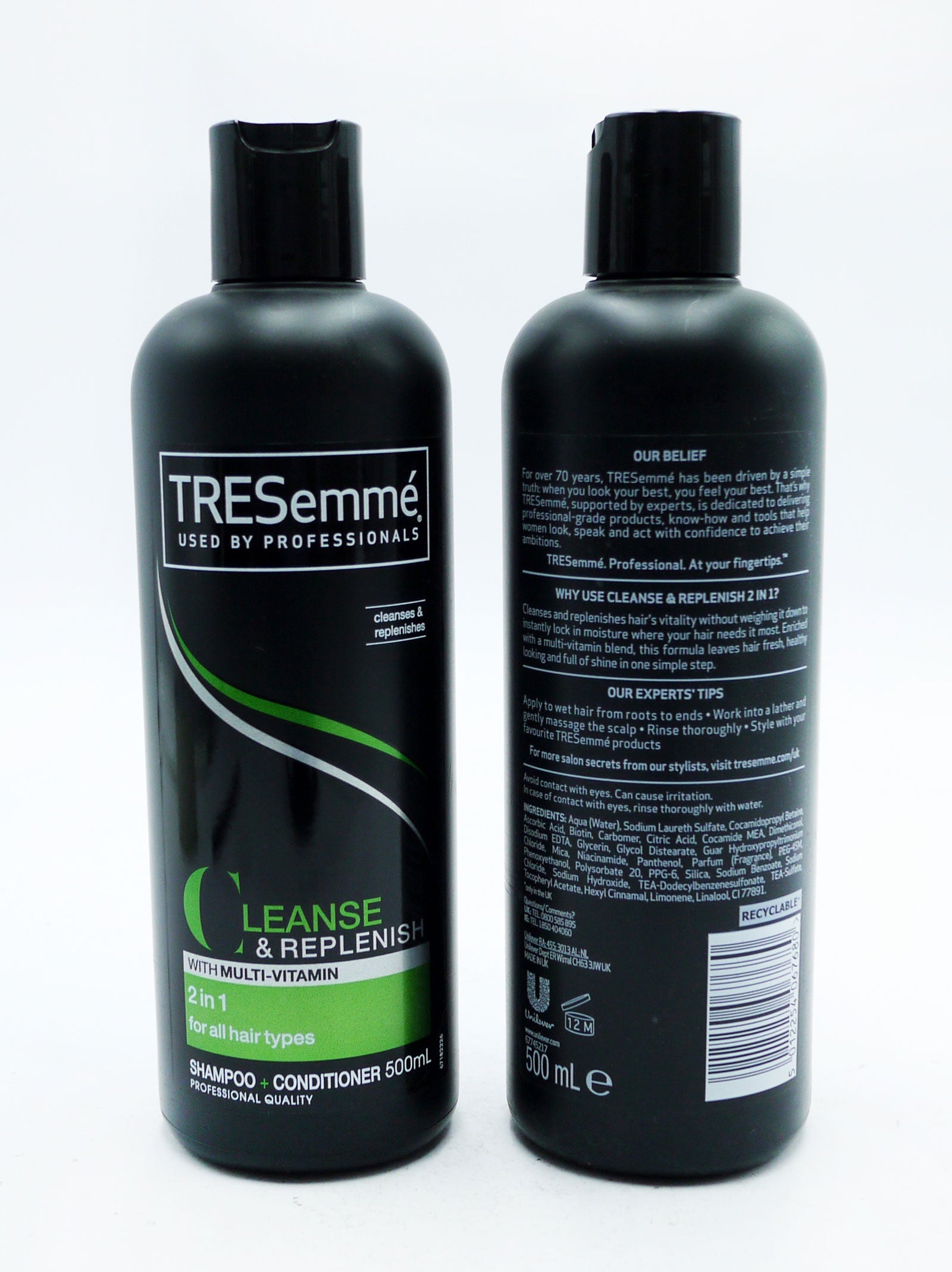 Tresemme Shampoo & Conditioner 2IN1 500ml*