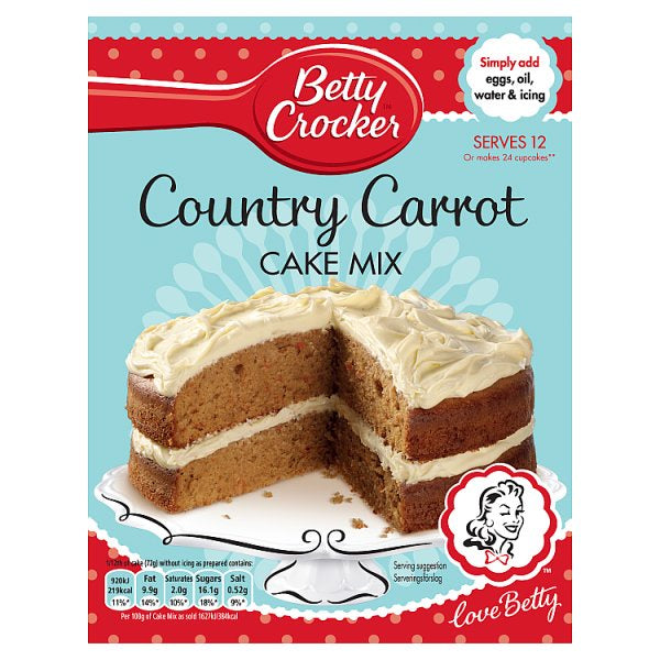 Betty Crocker Moreish Carrot Cake 425g