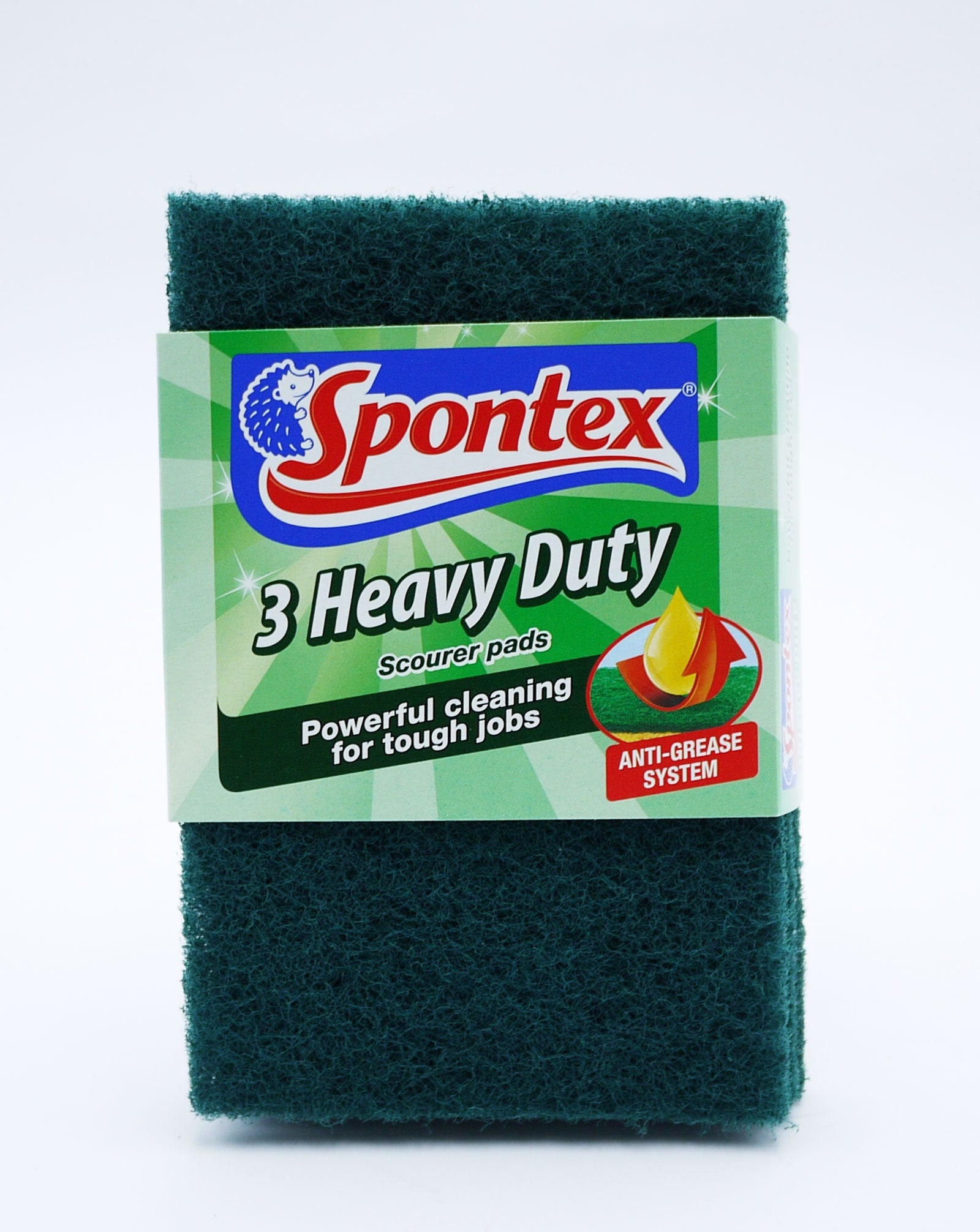 Spontex Heavy Duty Scourer Pads (3 pack)*