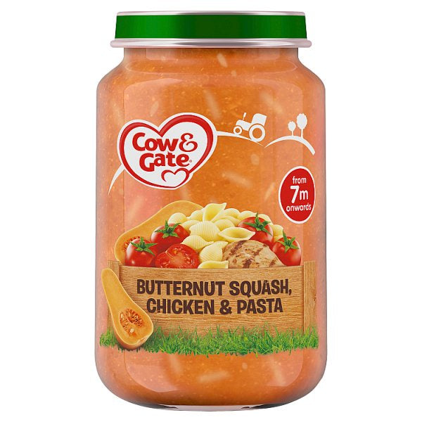 Cow & Gate Butternut Squash & Chicken Pasta 7m 200g