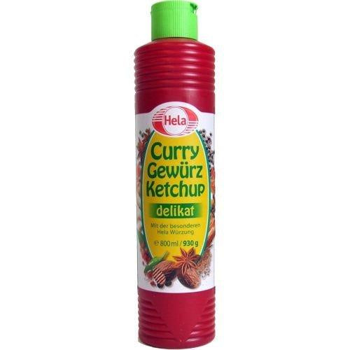 Hela Curry Gewurzketchup Delikat (Delicate) 800ml/930g