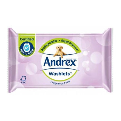 Andrex Washlets, Fragrance Free (36pk)*