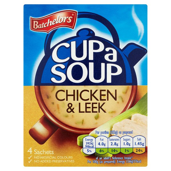 Batchelors Cup A Soup Chicken and Leek 86g #
