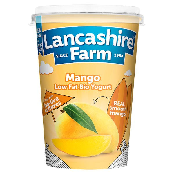 Lancashire Farm Mango Low Fat Yoghurt (450g)