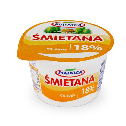 Jana/Piatnica Sour Cream 18% 200g