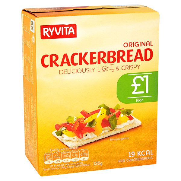Ryvita Original Crackerbread 125g