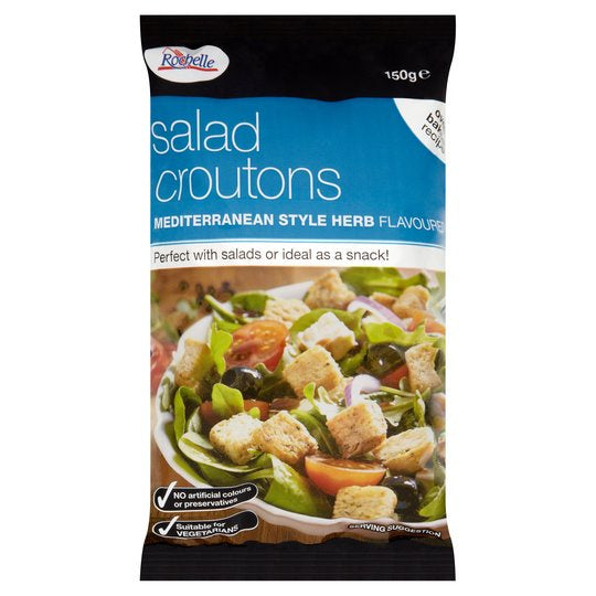 Rochelle Salad Croutons Med Herbs 150g
